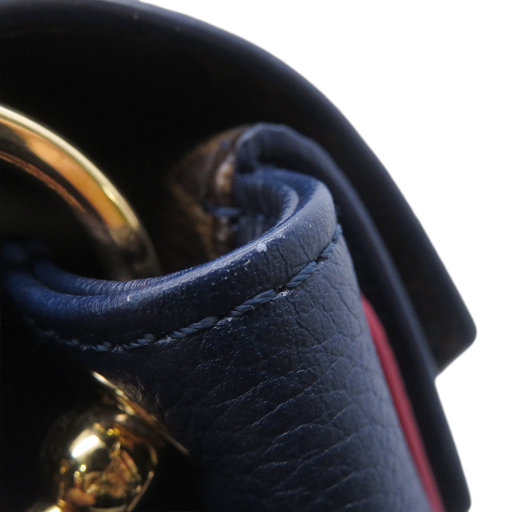 ルイヴィトン ハンドバッグ カーフレザー/モノグラム ドゥブルV M55022 LOUIS VUITTON ヴィトン バッグ 2way ショルダー