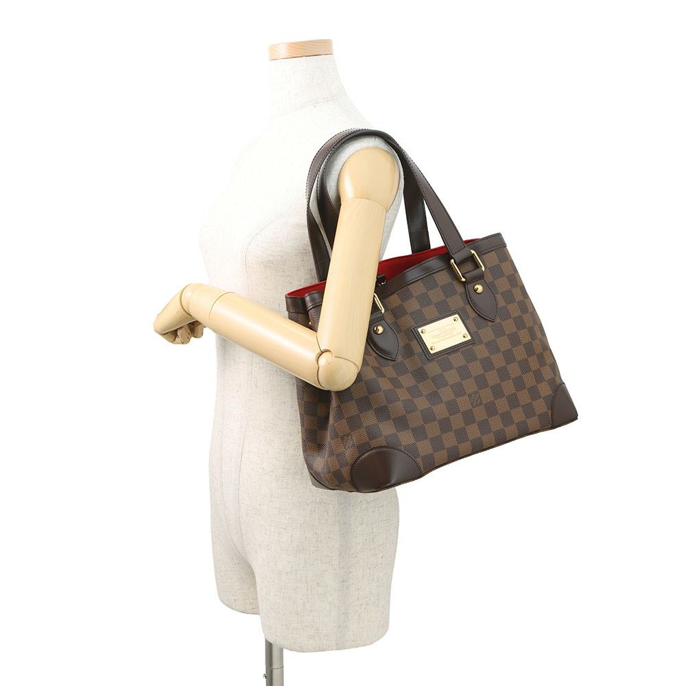 ルイヴィトン トートバッグ ダミエ・エベヌ ハムステッド PM N51205 LOUIS VUITTON ヴィトン バッグ ショルダーバッグ