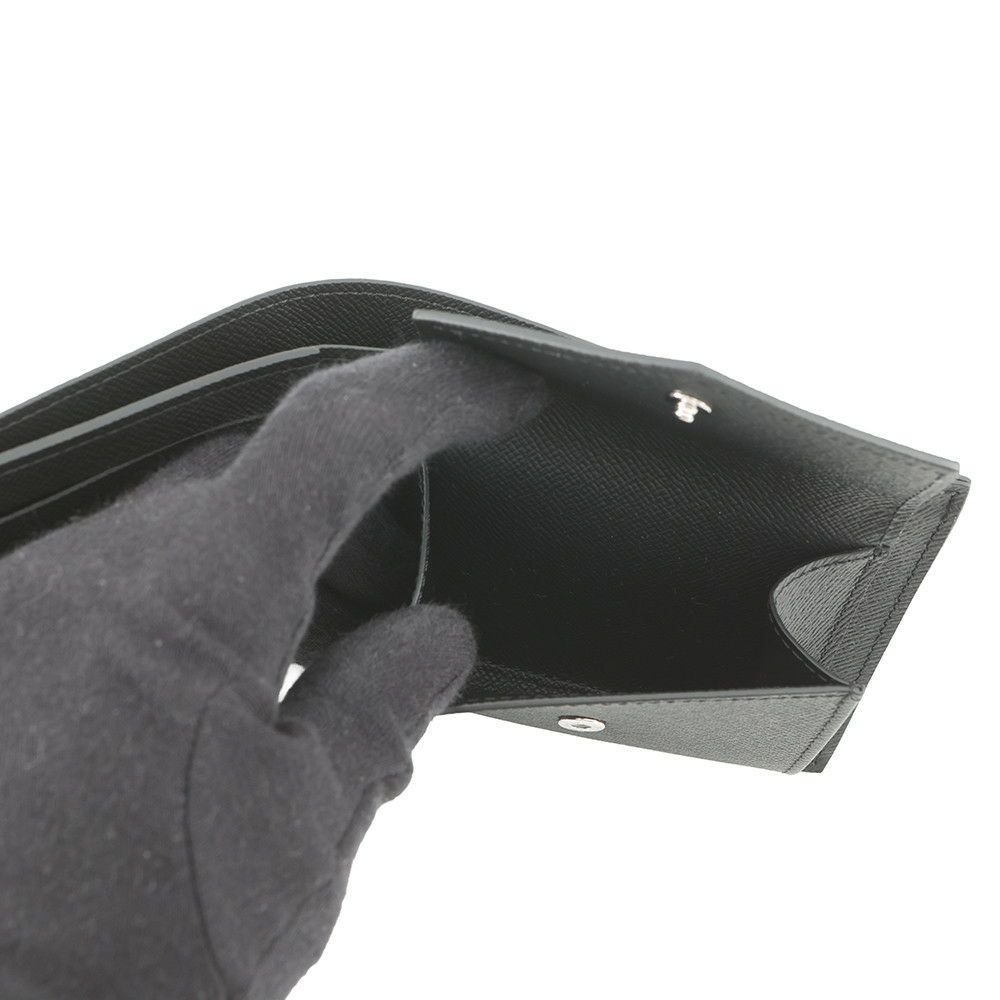 ルイヴィトン 財布 ダミエグラフィット ポルトフォイユ・マルコ NM N63336 LOUIS VUITTON メンズ 黒 二つ折り財布