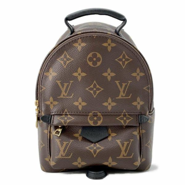 ルイヴィトン リュック モノグラム パームスプリングス バックパックMINI M44873 LOUIS VUITTON ミニバッグ 黒 ブラック