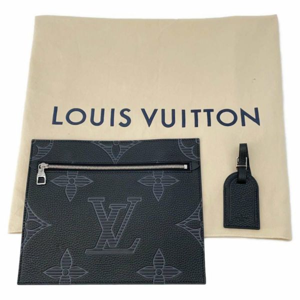 ルイヴィトン トートバッグ トリヨンシャドウ レザー カバ・ヴォワヤージュNV M57290 LOUIS VUITTON 黒 ブラック