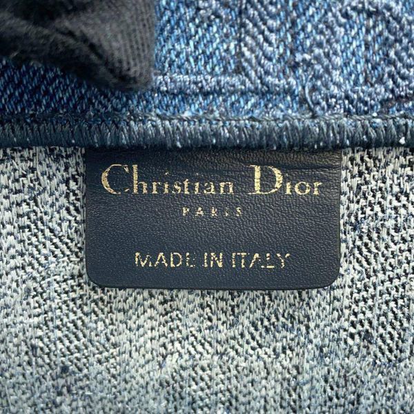 クリスチャン・ディオール トートバッグ オブリーク ブックトート ラージ デニム M1286ZWAL Christian Dior トロッター