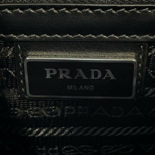 プラダ ショルダーバッグ ロゴ サフィアーノ 2VH040 PRADA バッグ 斜め掛け 黒 メンズ