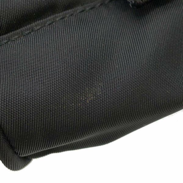 プラダ ショルダーバッグ トライアングルロゴ ナイロン MV583 PRADA 2way ウエストバッグ 黒