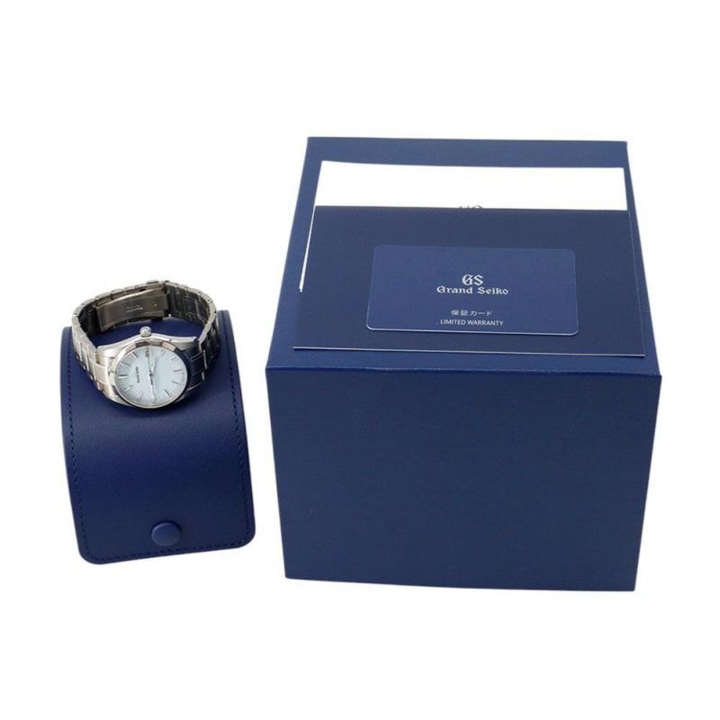 セイコー グランドセイコー ヘリテージコレクション SEIKO 腕時計 ライトブルー文字盤 雪白ブルー