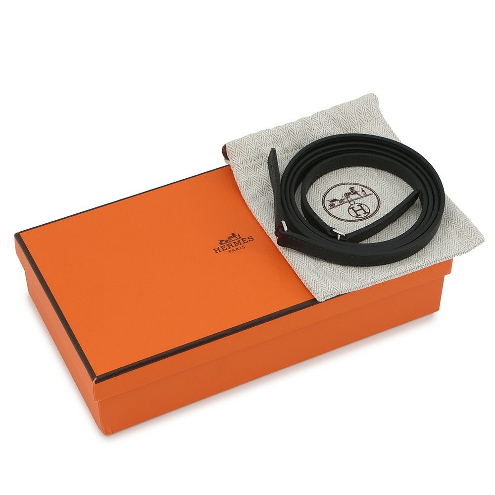 エルメス 長財布 コンスタンス トゥーゴー ロング ブラック/シルバー金具 エプソン W刻印 財布 黒