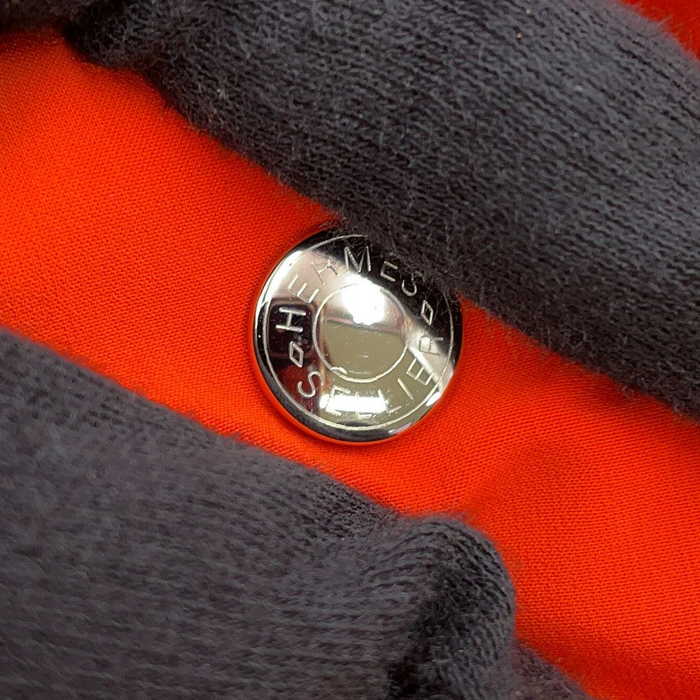 エルメス ダウンジャケット レザー セリエ ナイロン レディースサイズM HERMES アウター