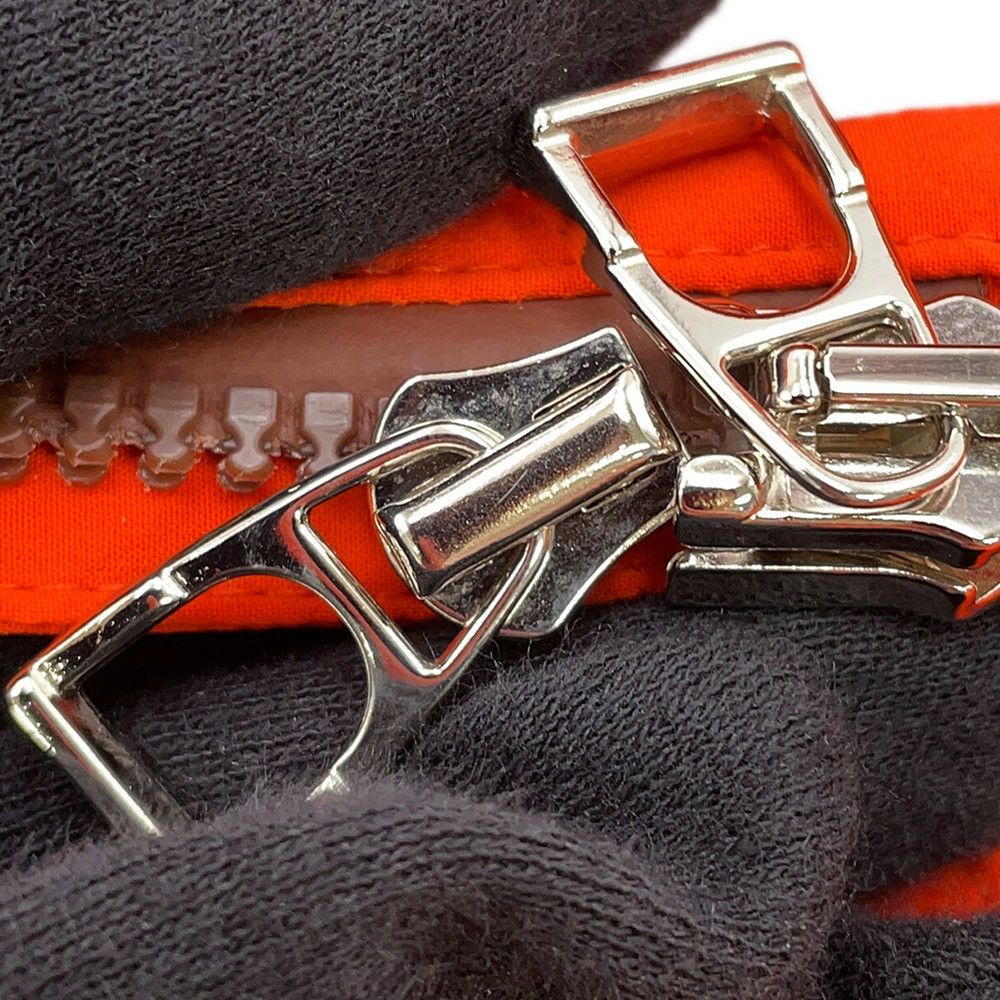 エルメス ダウンジャケット レザー セリエ ナイロン レディースサイズM HERMES アウター