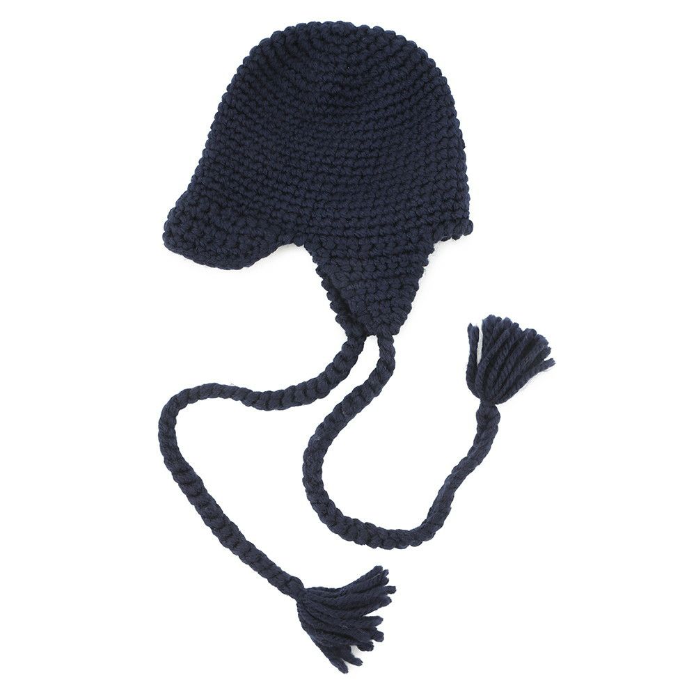 ミュウミュウ ニット帽 トラッパーハット ヴァージンウール 5HC385 Miu Miu 帽子