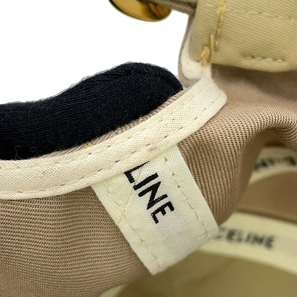 セリーヌ キャップ ロゴ ベースボールキャップ コットン レディースサイズM 2AUA1746P CELINE 帽子