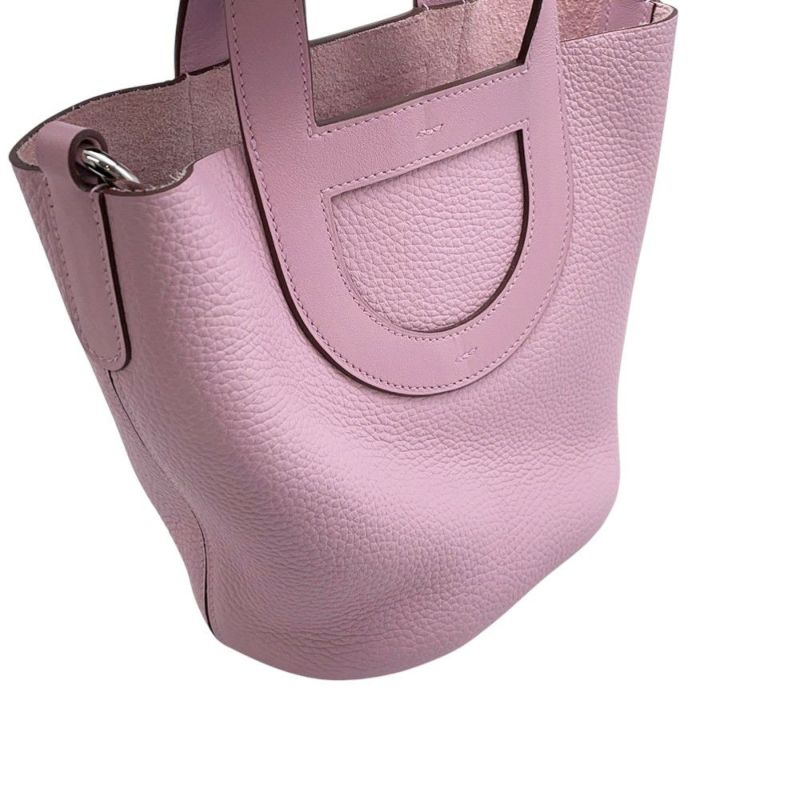 エルメス トートバッグ インザループ 18モーヴシルベストル/シルバー金具 トリヨンクレマンス B刻印