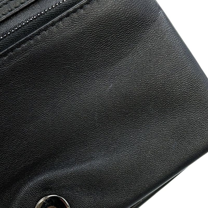 クリスチャン・ディオール チェーンショルダーバッグ Caro カロ ポーチ マクロカナージュ S5135UNGX Christian Dior 黒