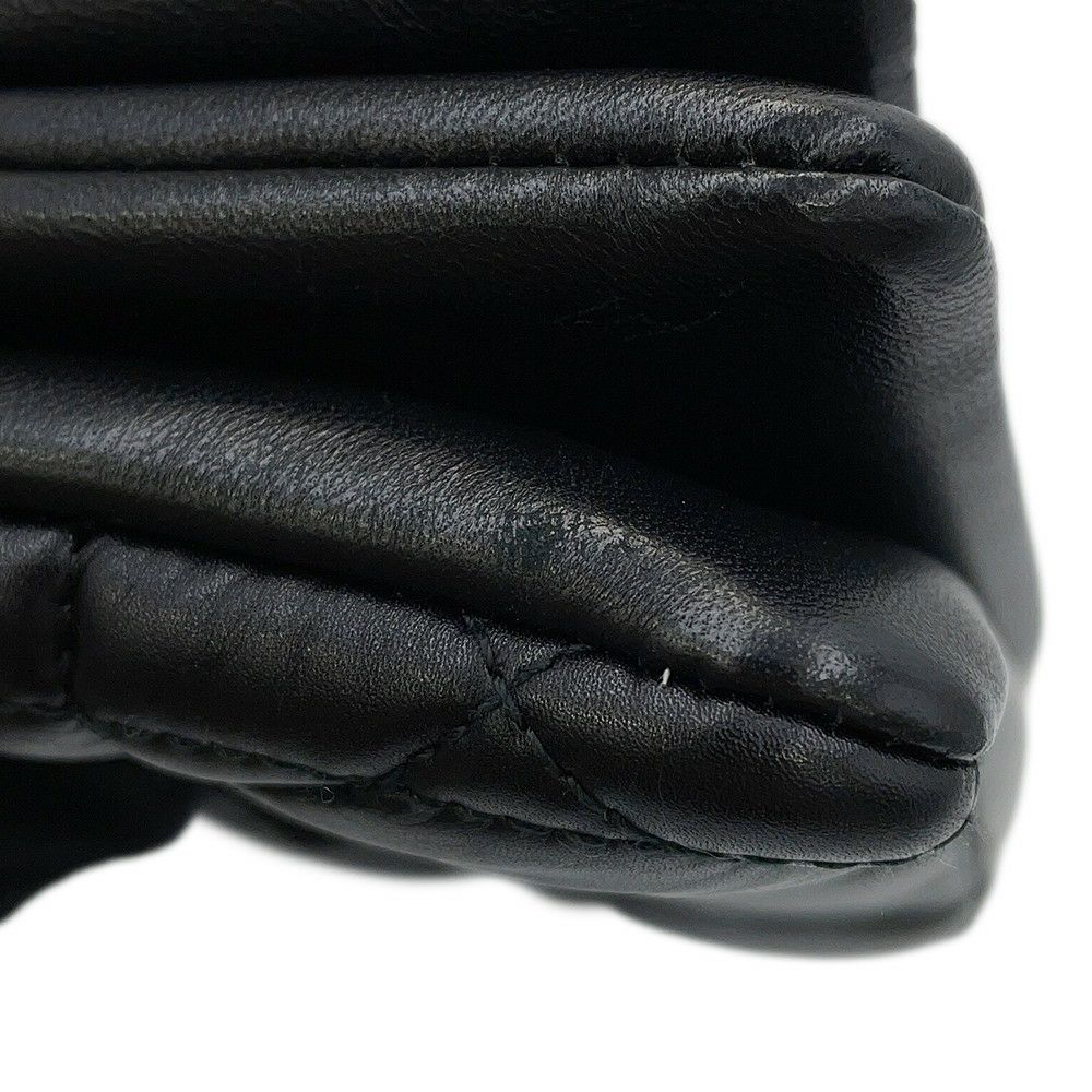 クリスチャン・ディオール チェーンショルダーバッグ Caro カロ ポーチ マクロカナージュ S5135UNGX Christian Dior 黒