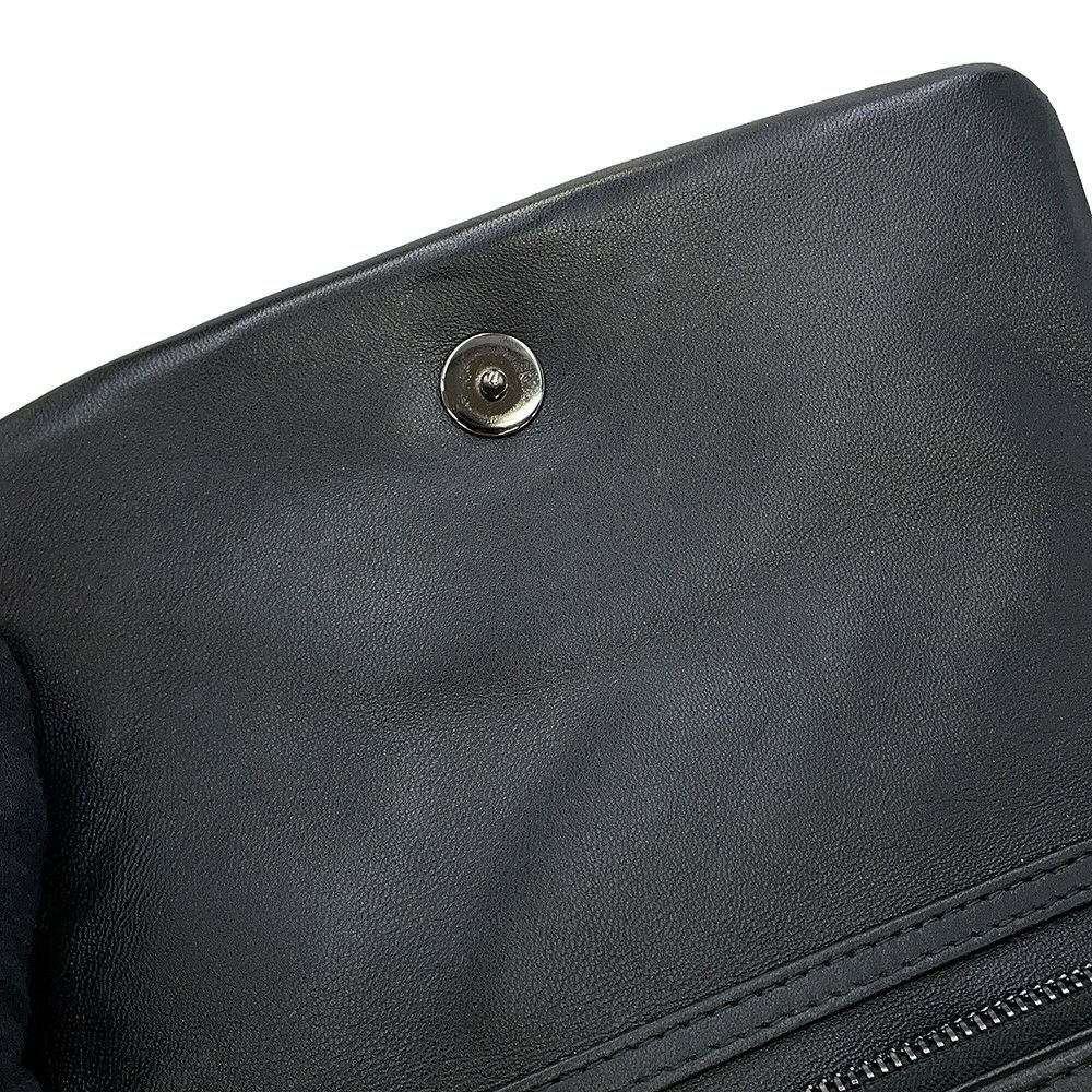 クリスチャン・ディオール チェーンショルダーバッグ Caro カロ ポーチ マクロカナージュ S5135UNGX Christian Dior 黒