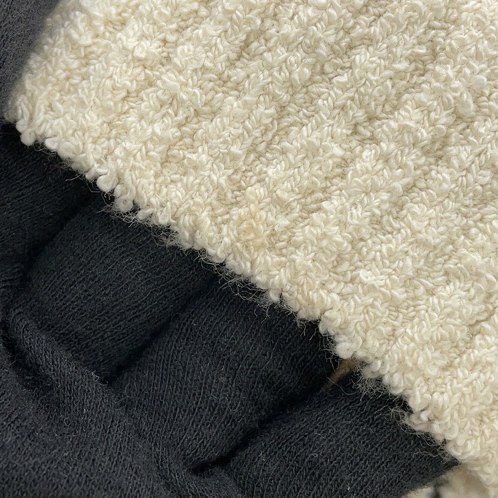 クリスチャン・ディオール ニット 千鳥格子 ツインセット アンサンブル レディースサイズ34 354W05AM324 トップス 白 黒