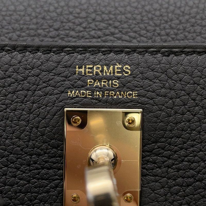 エルメス ハンドバッグ ケリー25 内縫いプロン/シャンパンゴールド金具 トゴ K刻印 ２wayショルダー