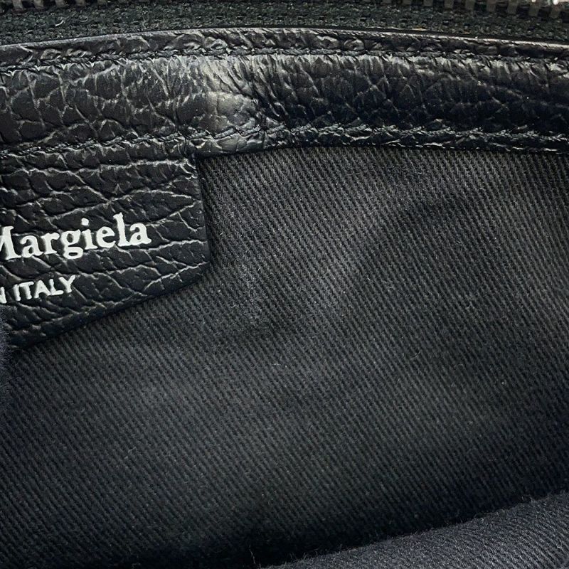 メゾンマルジェラ ハンドバッグ 5AC ミニ レザー キャンバス S56WG0082 Maison Margiela 2WAY 黒