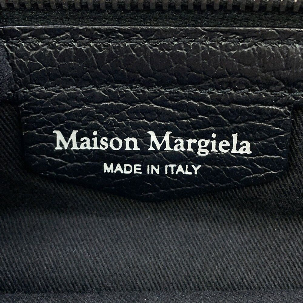 メゾンマルジェラ ハンドバッグ 5AC ミニ レザー キャンバス S56WG0082 Maison Margiela 2WAY 黒