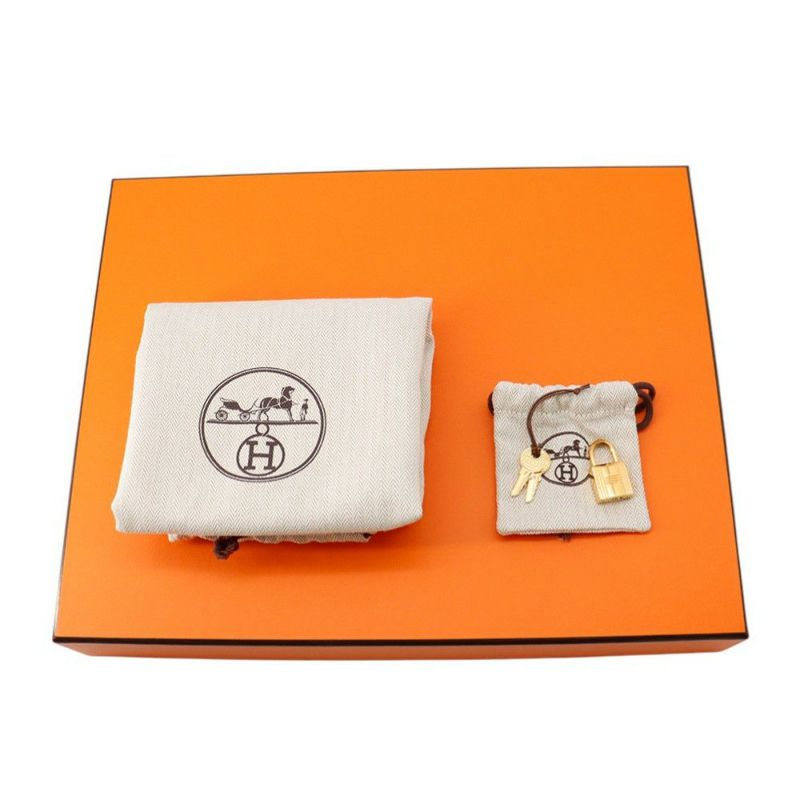 エルメス ハンドバッグ ピコタンロックMM ベージュマルファ/ゴールド金具 トリヨンクレマンス W刻印