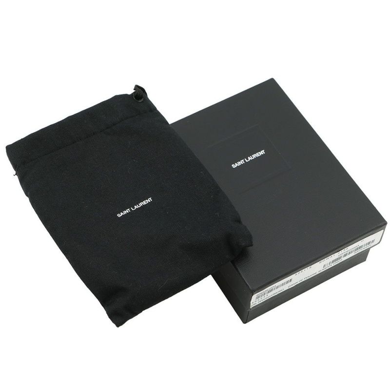 サンローランパリ 三つ折財布 タイニーウォレット モノグラム サンローラン レザー 505118 SAINT LAURENT PARIS 財布