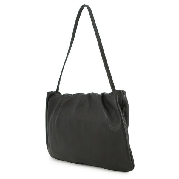 ザ・ロウ ショルダーバッグ XL Bourse ボース レザー W1719 THE ROW 黒
