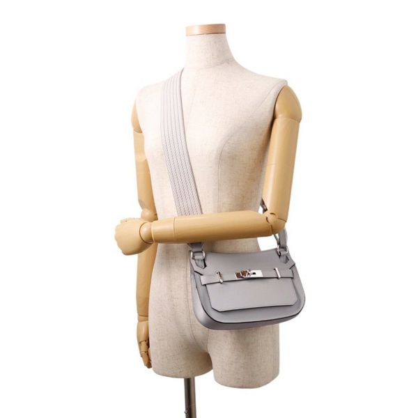 エルメス ジプシエール ミニ グリパンタン/シルバー金具 スイフト K刻印 HERMES バッグ