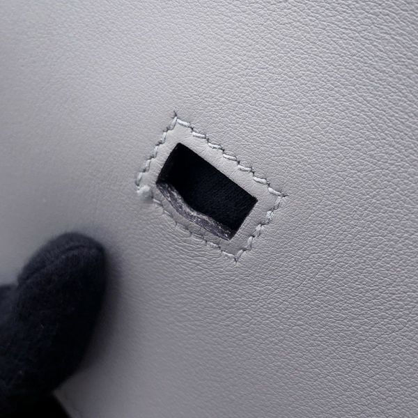 エルメス ジプシエール ミニ グリパンタン/シルバー金具 スイフト K刻印 HERMES バッグ