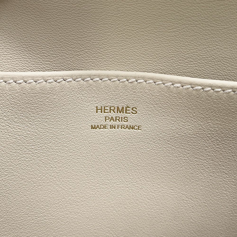 エルメス ハンドバッグ アルザン ミニ クレ/ゴールド金具 スイフト K刻印 ２wayショルダー