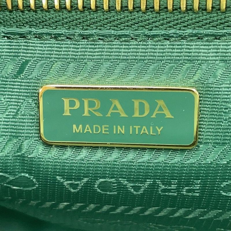 プラダ ハンドバッグ Re-Nylon トップハンドルバッグ オーストリッチ ナイロン 1BB106 PRADA 2way