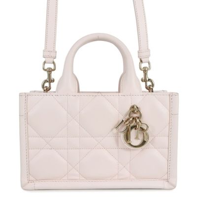 ディオール ハンドバッグ マクロカナージュ ブックトート ミニ カーフ