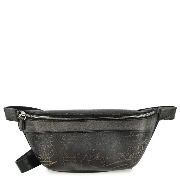 ベルルッティ ボディバッグ カリグラフィ ライダー バムバッグ レザー