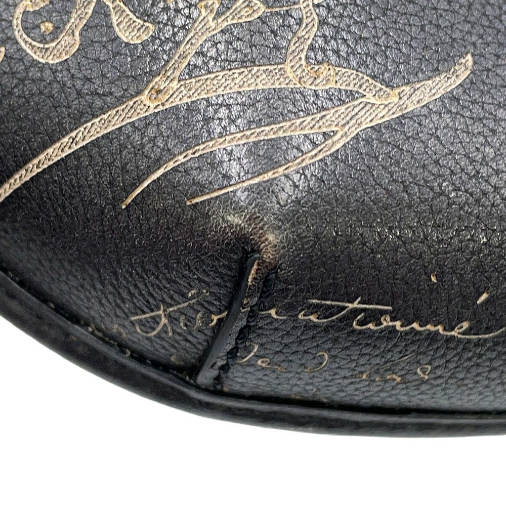 ベルルッティ ボディバッグ カリグラフィ ライダー バムバッグ レザー Berluti 黒