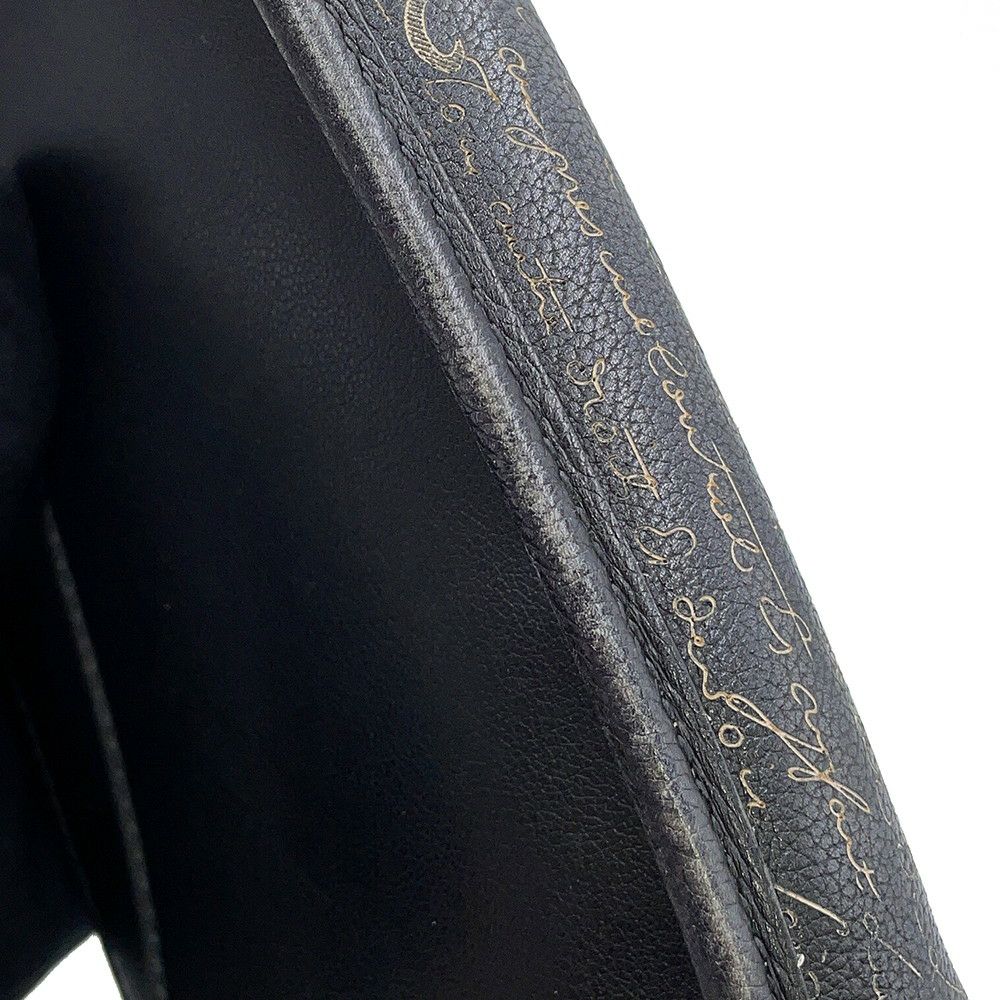 ベルルッティ ボディバッグ カリグラフィ ライダー バムバッグ レザー Berluti 黒