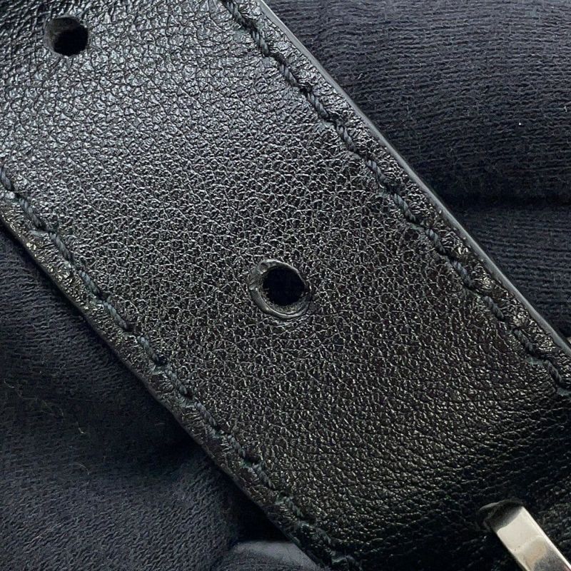 ベルルッティ ボディバッグ カリグラフィ ライダー バムバッグ レザー Berluti 黒