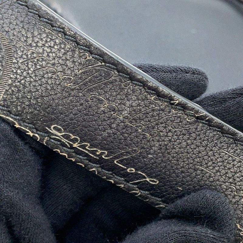 ベルルッティ ボディバッグ カリグラフィ ライダー バムバッグ レザー Berluti 黒