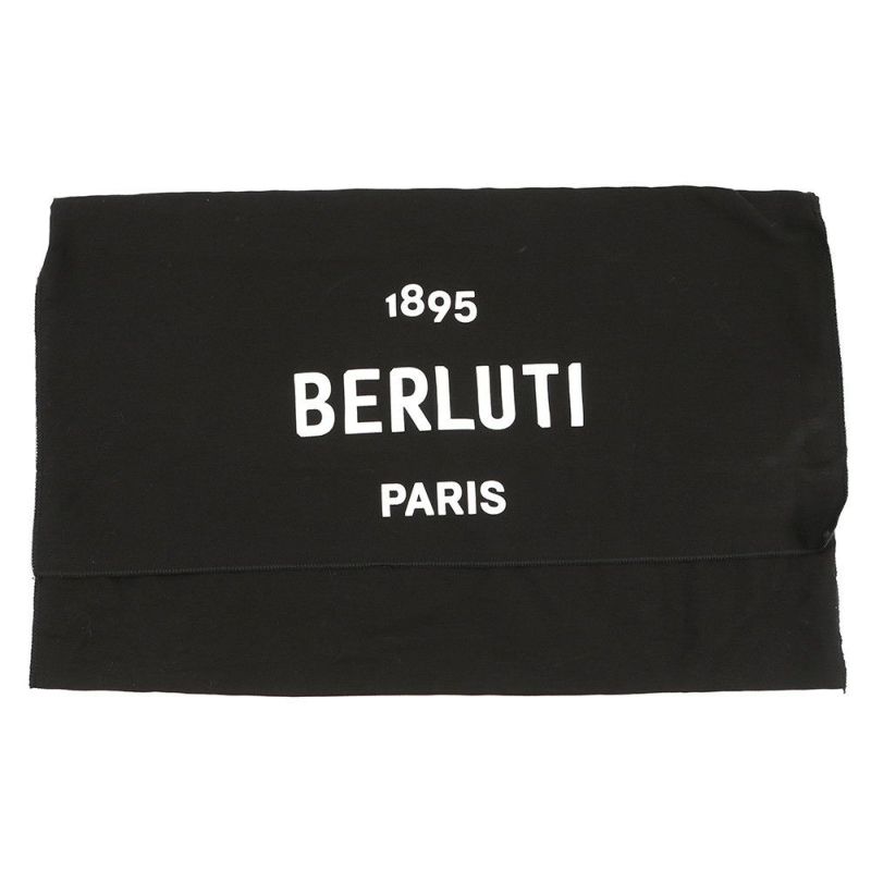 ベルルッティ ボディバッグ カリグラフィ ライダー バムバッグ レザー Berluti 黒