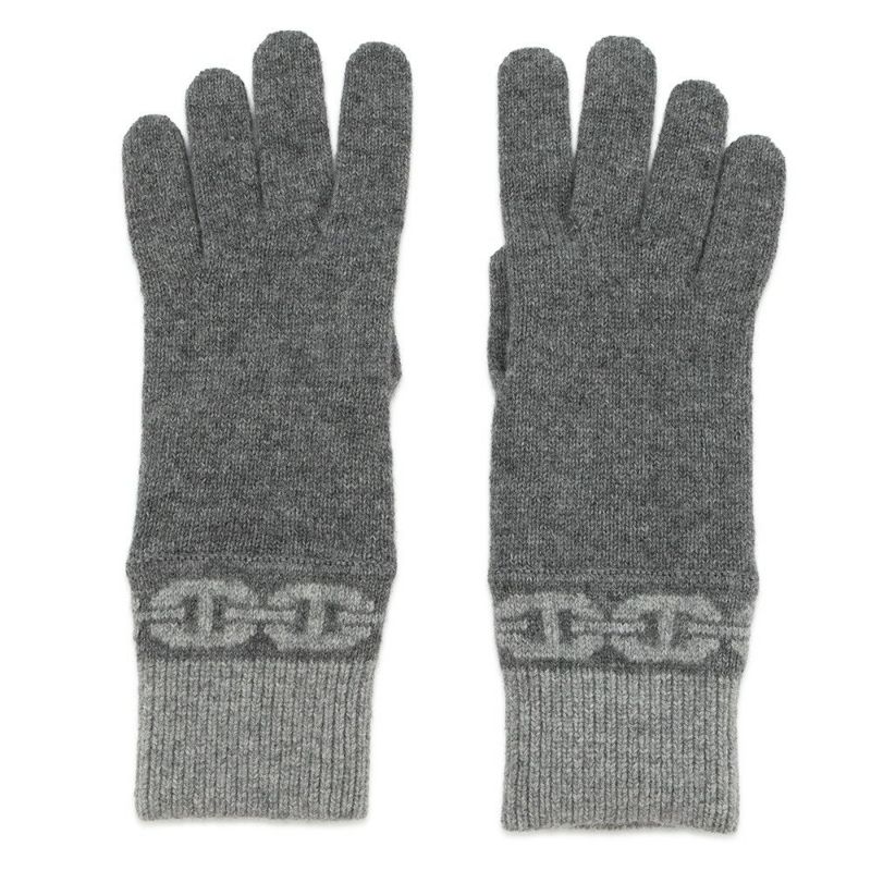 エルメス グローブ ヘヴン カシミヤ レディースサイズM HERMES 手袋