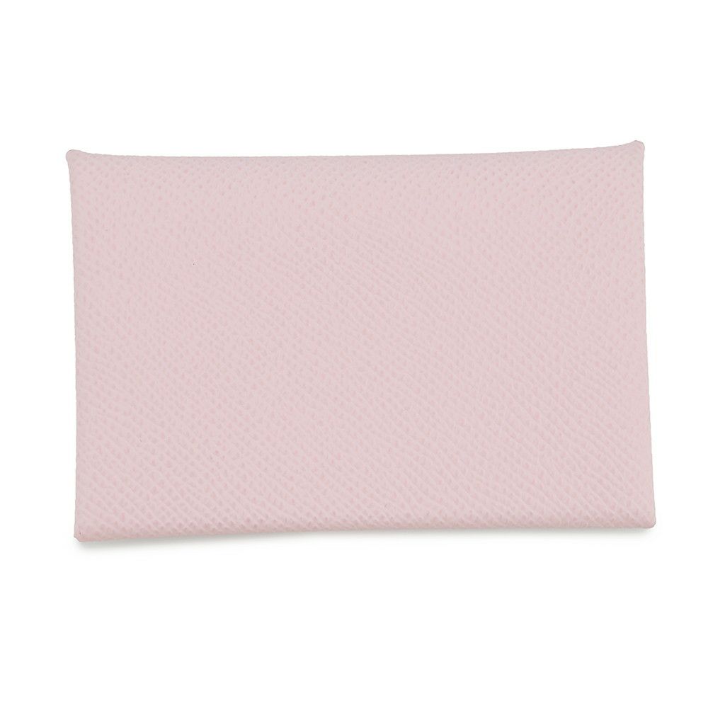 エルメス カードケース カルヴィ ローズダーリン エプソン K刻印 HERMES 名刺入れ