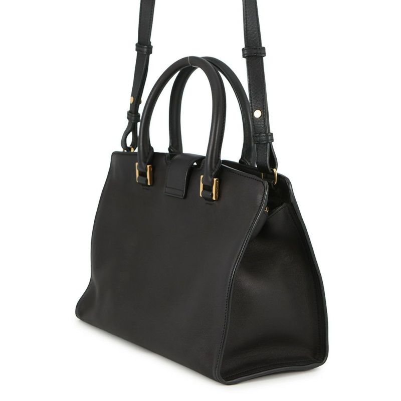 サンローランパリ ハンドバッグ ベイビーカバス 424868 SAINT LAURENT PARIS 2way 黒