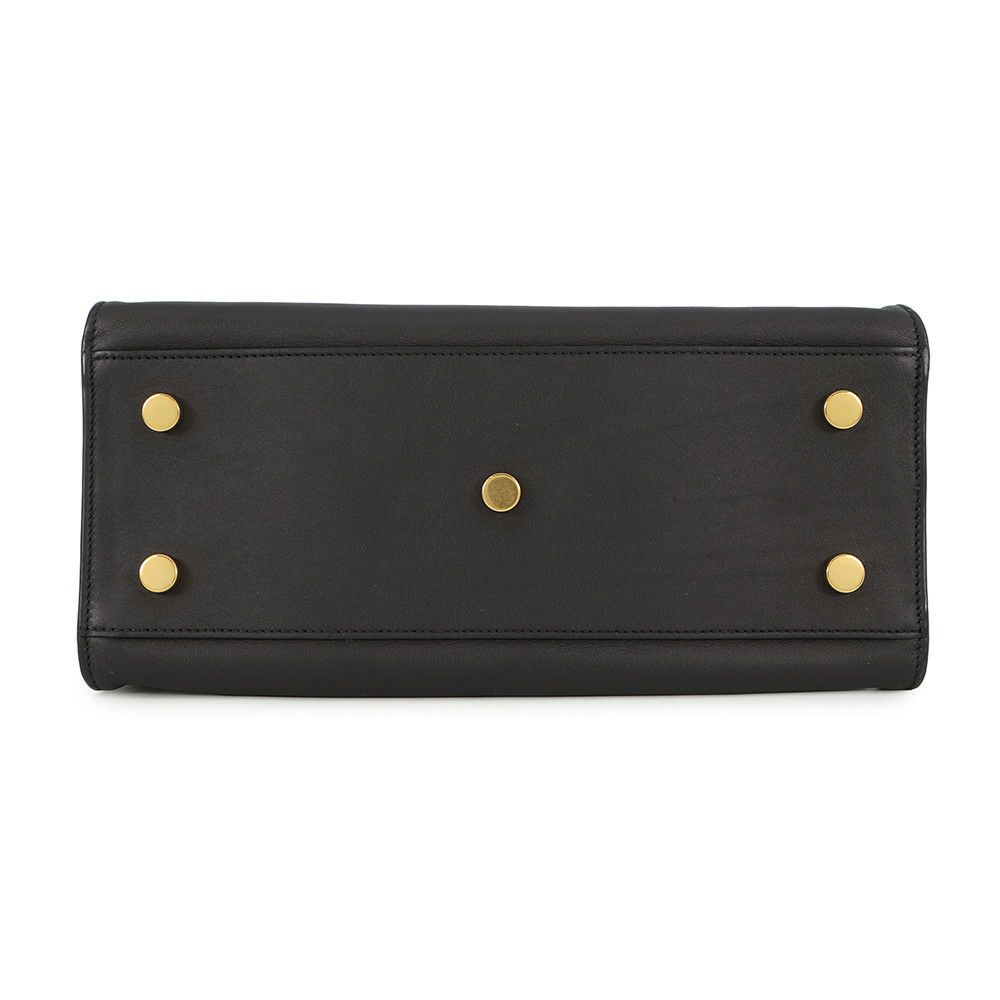 サンローランパリ ハンドバッグ ベイビーカバス 424868 SAINT LAURENT PARIS 2way 黒