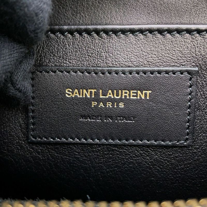 サンローランパリ ハンドバッグ ベイビーカバス 424868 SAINT LAURENT PARIS 2way 黒