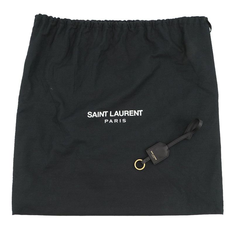 サンローランパリ ハンドバッグ ベイビーカバス 424868 SAINT LAURENT PARIS 2way 黒