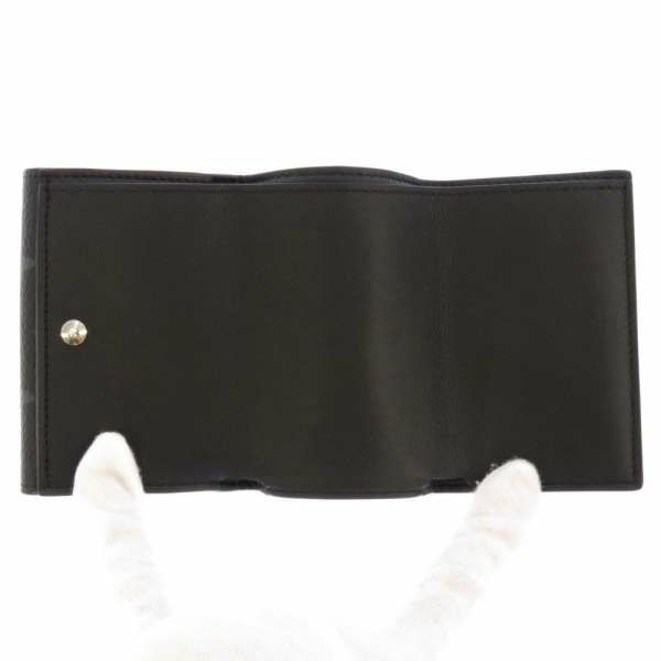 ルイヴィトン 三つ折り財布 モノグラム・エクリプス ディスカバリー・コンパクト ウォレット M67630 LOUIS VUITTON 財布 メンズ ブラック 黒