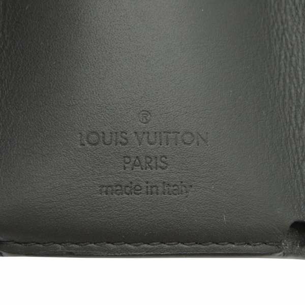 ルイヴィトン 三つ折り財布 モノグラム・エクリプス ディスカバリー・コンパクト ウォレット M67630 LOUIS VUITTON 財布 メンズ ブラック 黒