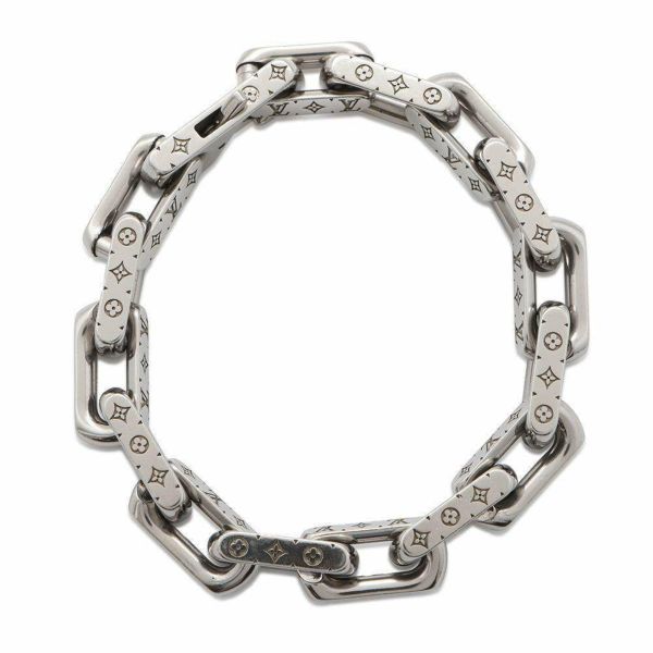 ルイヴィトン ブレスレット モノグラム チェーン メタル サイズL M00309 LOUIS VUITTON アクセサリー メンズ