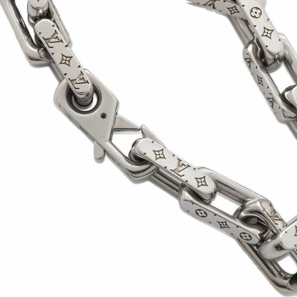 ルイヴィトン ブレスレット モノグラム チェーン メタル サイズL M00309 LOUIS VUITTON アクセサリー メンズ