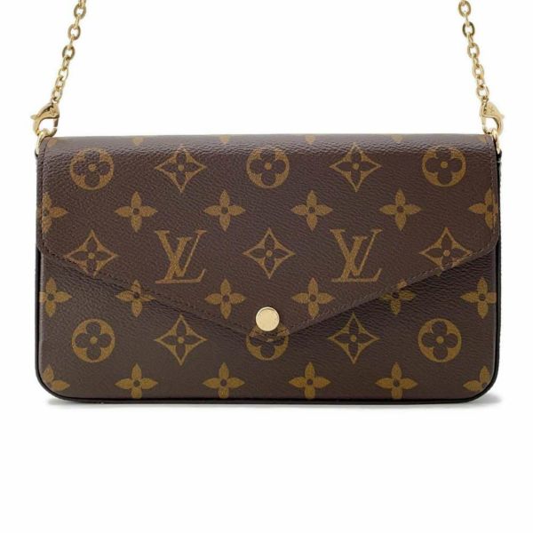 ルイヴィトン チェーンウォレット モノグラム ポシェット・フェリシー M81896 LOUIS VUITTON 財布 バッグ