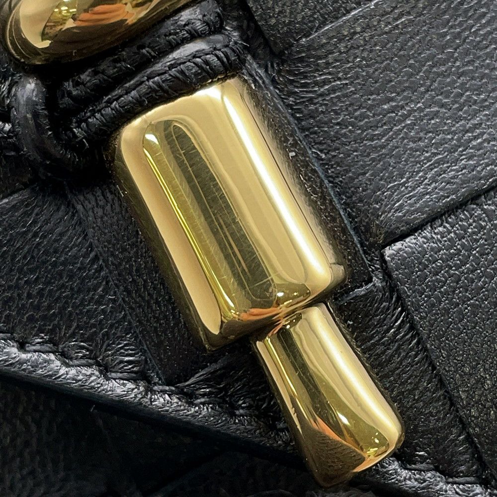 ボッテガヴェネタ コインケース アンディアーモ ファスナー レザー 776031 BOTTEGA VENETA 財布 黒