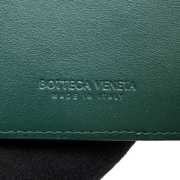 ボッテガヴェネタ 二つ折り財布 ソルスティス ミディアム レザー 806078 BOTTEGA VENETA 財布