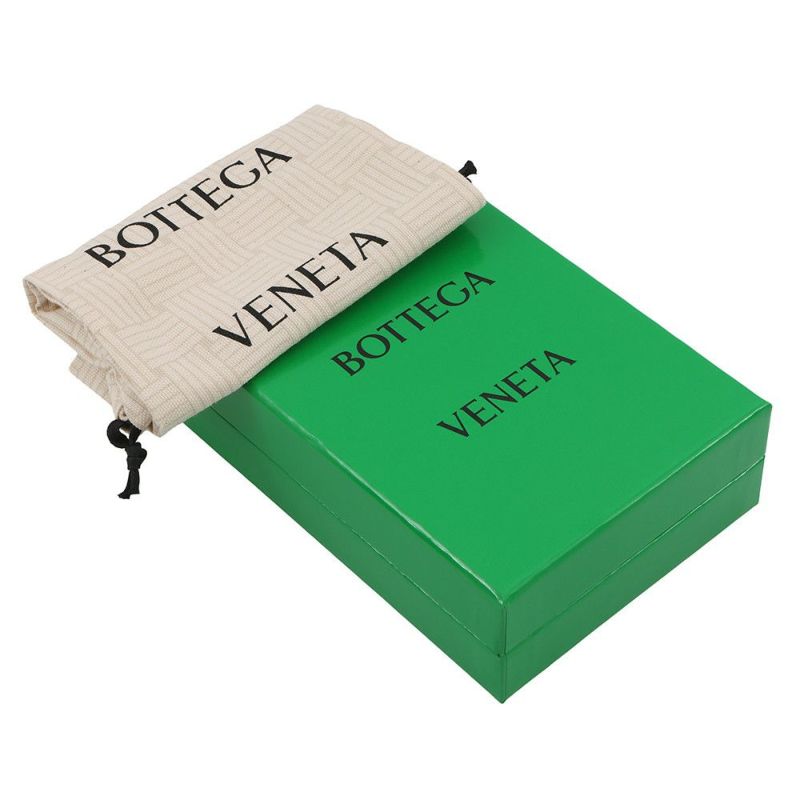 ボッテガヴェネタ 二つ折り財布 ソルスティス ミディアム レザー 806078 BOTTEGA VENETA 財布